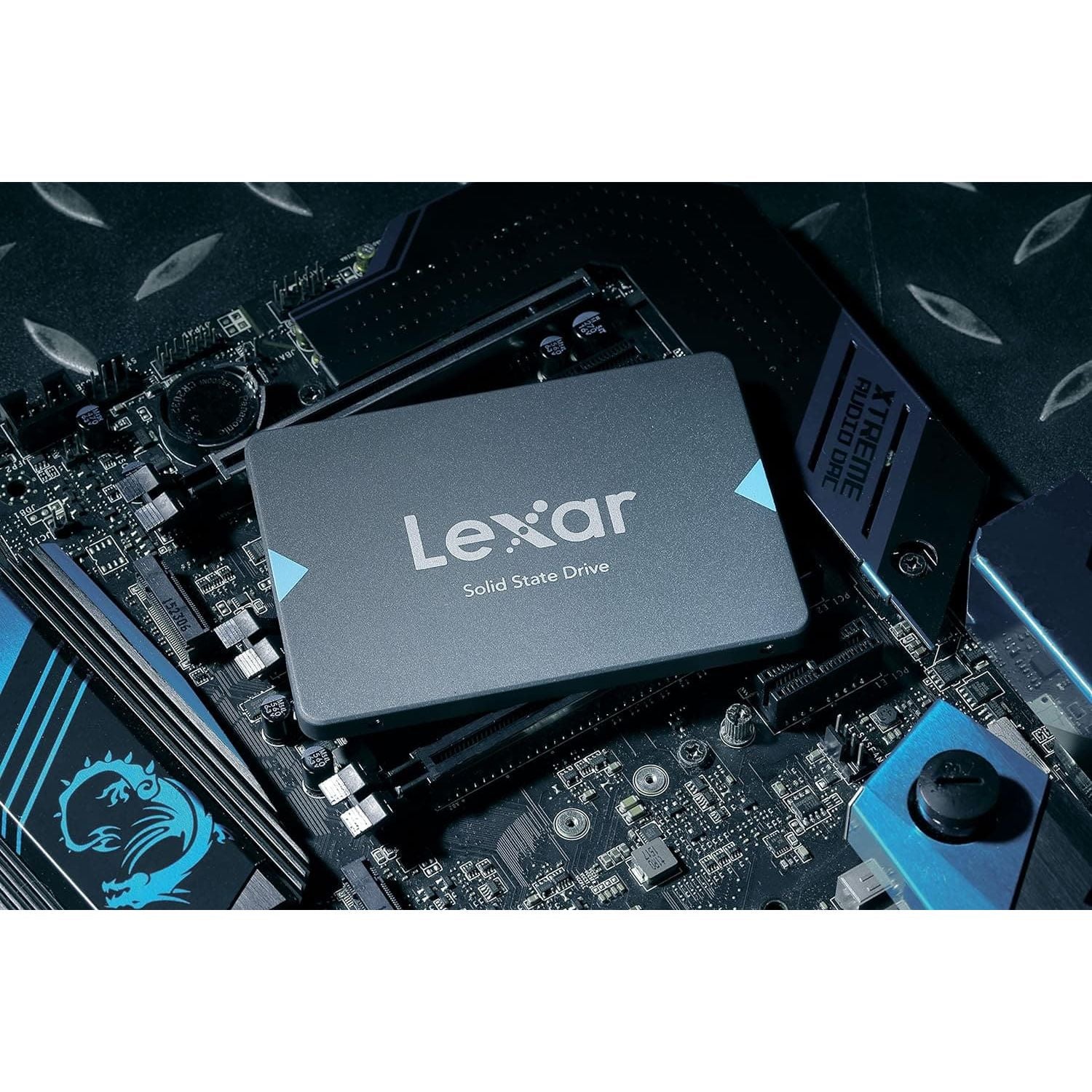 Buy Lexar,Lexar NQ100 2.5” SATA III (6Gb/s) 480GB SSD, Up to 550MB/s Read Solid State Drive, Internal SSD for Laptop, Desktop Computer/PC (LNQ100X480G-RNNNG), Grey - Gadcet UK | UK | London | Scotland | Wales| Near Me | Cheap | Pay In 3 | Hard Drive